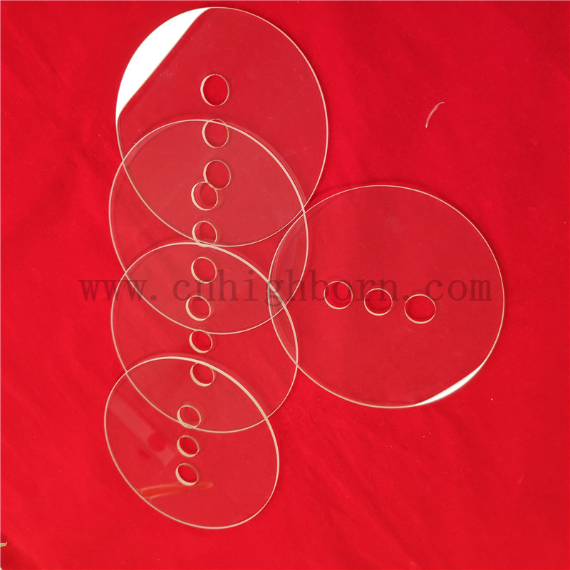 Disque de quartz de silice UV