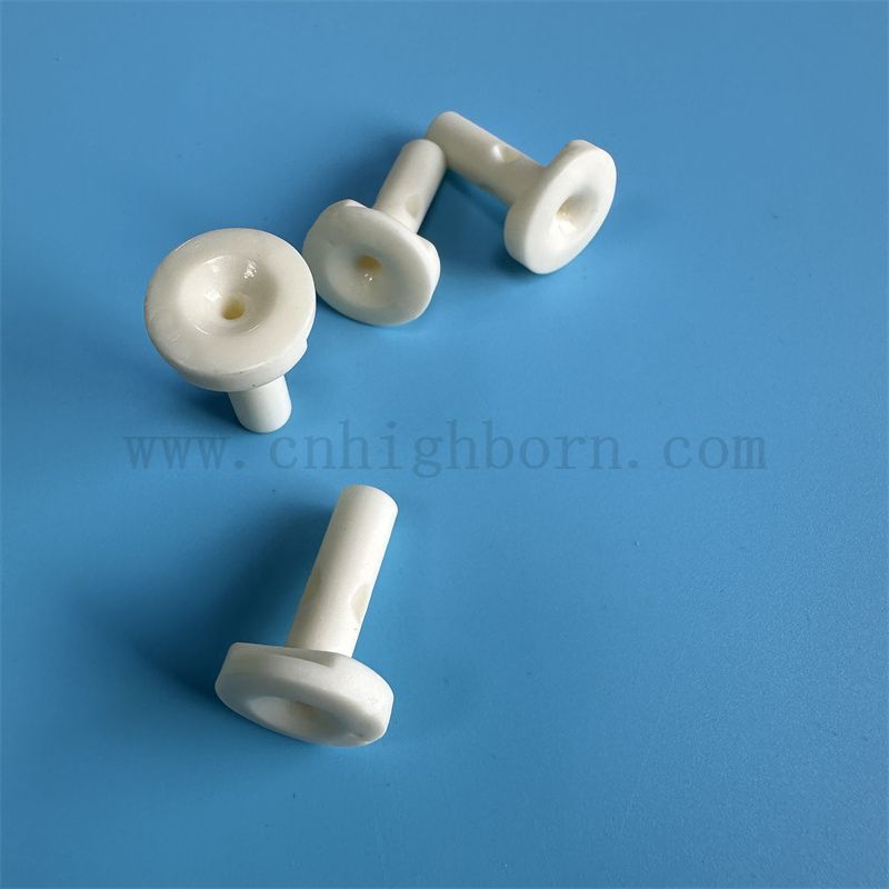 Précision isolante électrique 99,85% Alumine Textile Pin en céramique AL2O3