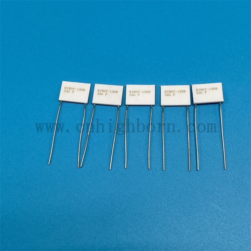 Résistance électrique à haute tension personnalisée à haute tension de 30 g d'épaisseur ohm