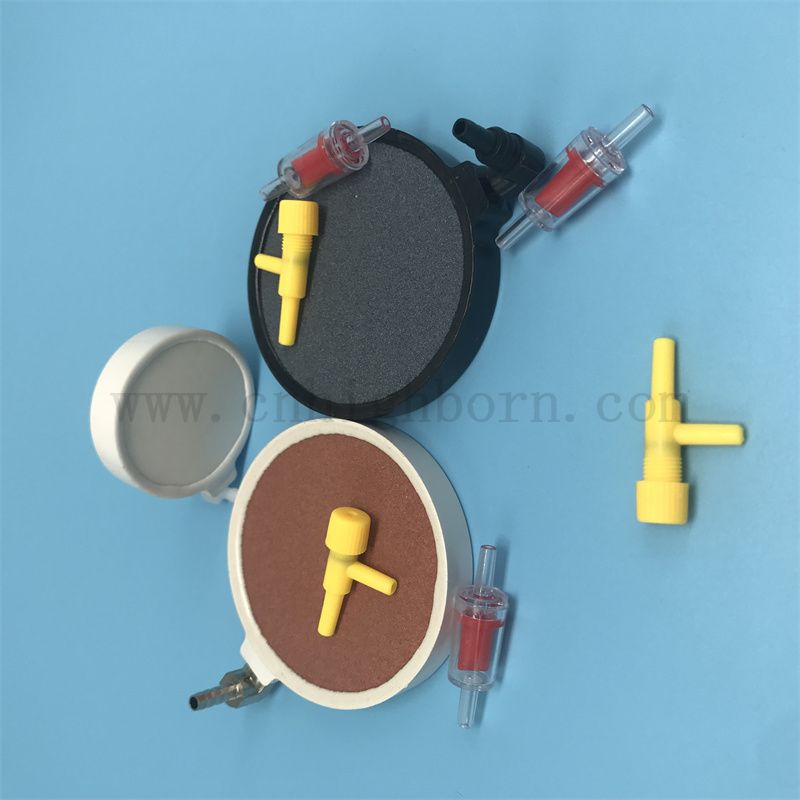 Pompe d'aération ronde Ceramic Bubble Air Pierres pour aquarium