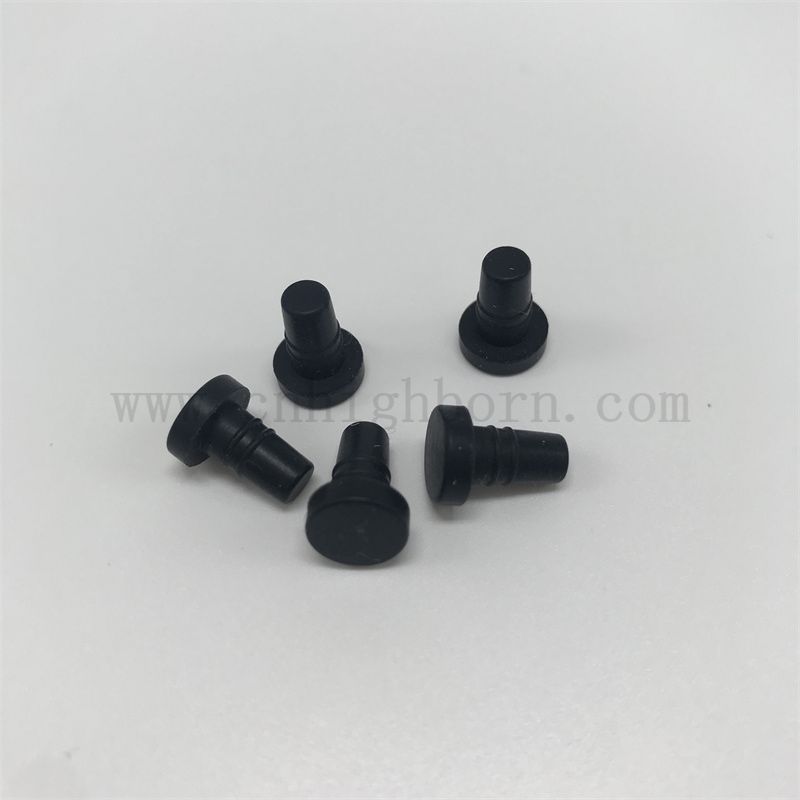 Petit bouchon conique solide solide à haute chaleur résistant en silicone en caoutchouc