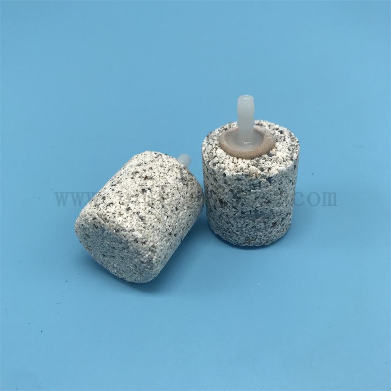  Bonne respirabilité Aquarium blanc Bubble Stone Pump Pump Pump pour le poisson