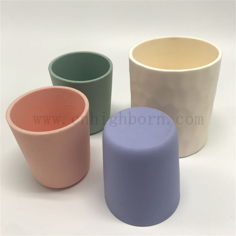 OEM ODM non déborde de boisson en silicone Tasse d'entraînement sippy pliable tasse en caoutchouc pour bébé 6-24 mois