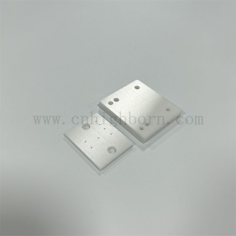 Plaque en céramique / pièces Plaque de coupe en céramique Polie Polied ZRO2