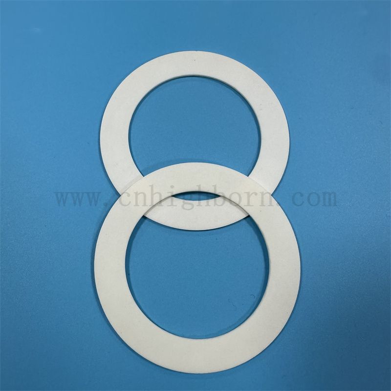 99% Alumina Ceramic Ring Isolateur AL2O3 Cercle Cercle Cercle Rendoir