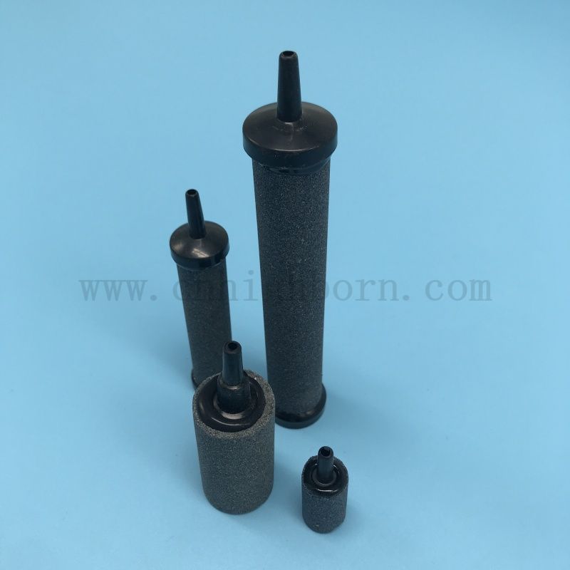  Colaire gris personnalisé Aquarium cylindre Colonne Bubble Air Air Stone