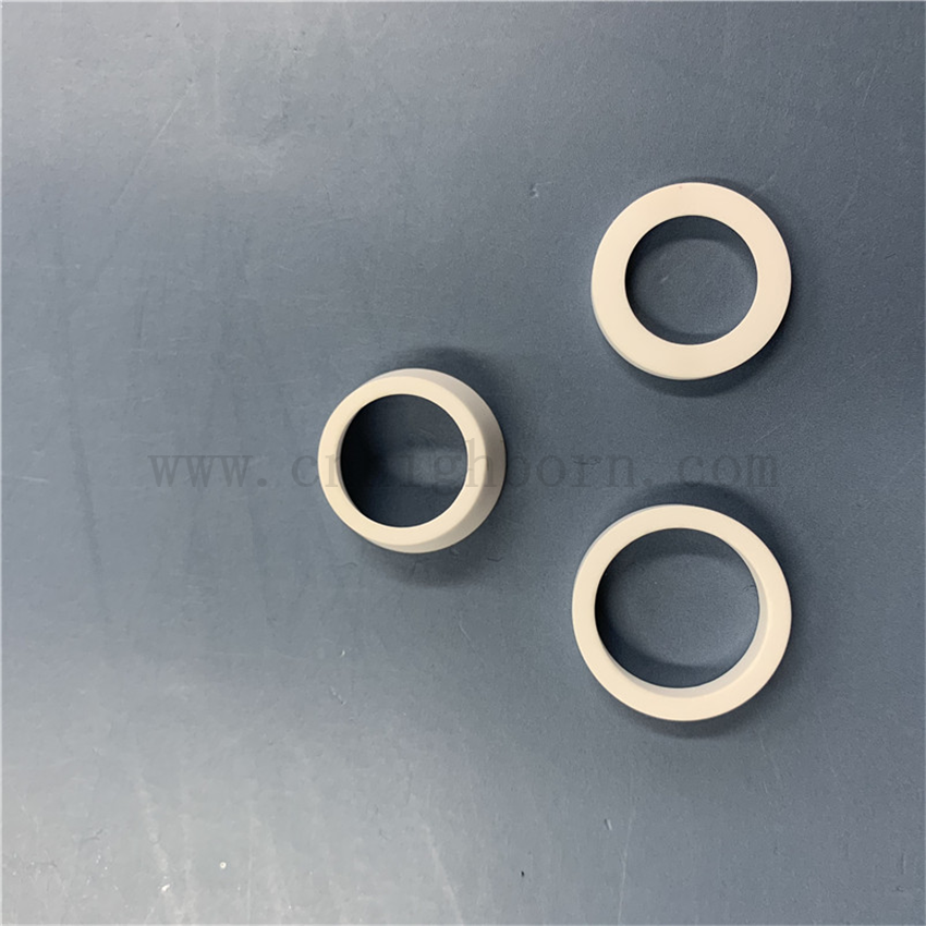 Cycle de protection en céramique d'alumine à haute dureté personnalisée Anneau de phoque AL2O3 à 95%