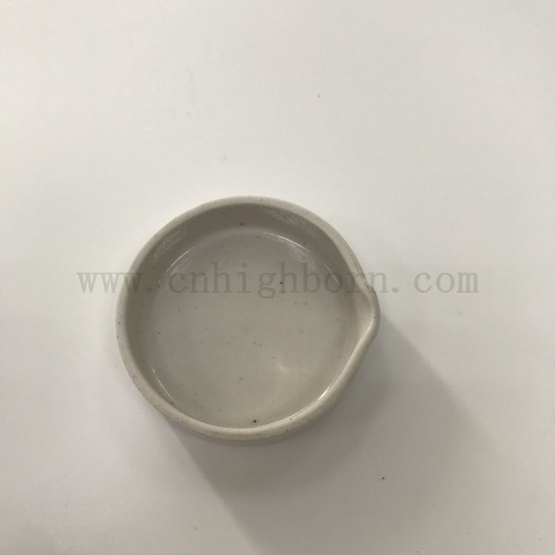 52x14 mm inférieur plat en porcelaine évaporante Pan Laboratoire Cylindrical Ceramic Evaporation Plat