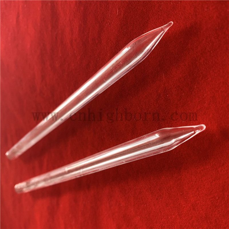 tuyau en verre de quartz