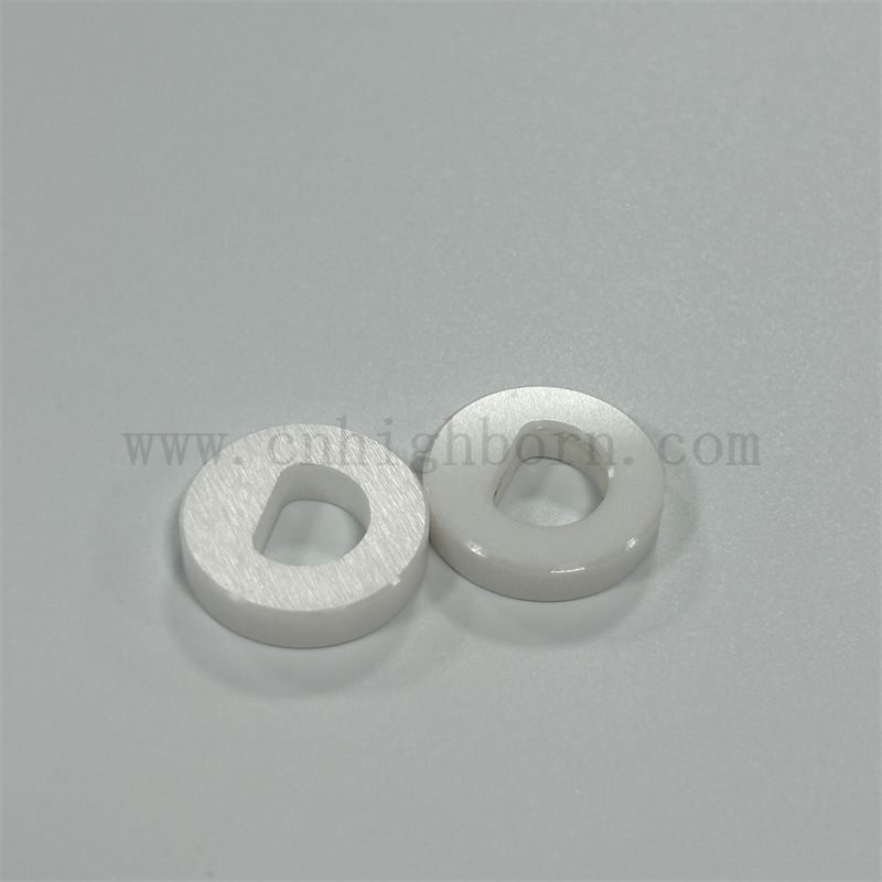 Miroir de surface Polissage de zircone isolant blanc zro2 plaque en céramique