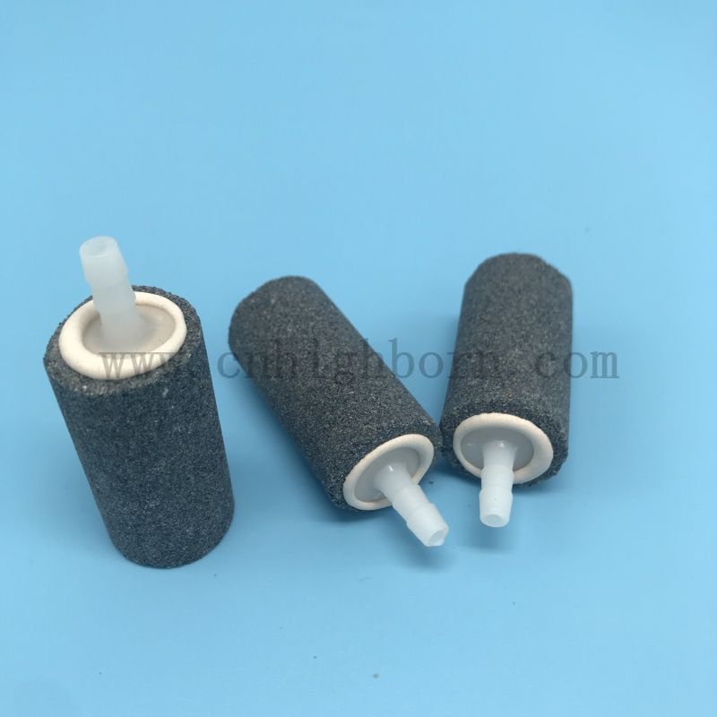 Air cylindrique Bulle Bulle Aquarium Piscush aérateur Pompe Hydroponie Oxygène Diffuseur 