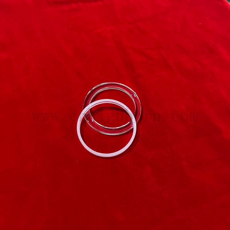 Bride de quartz de broyage transparent de haute qualité pour figurer la personnalisation