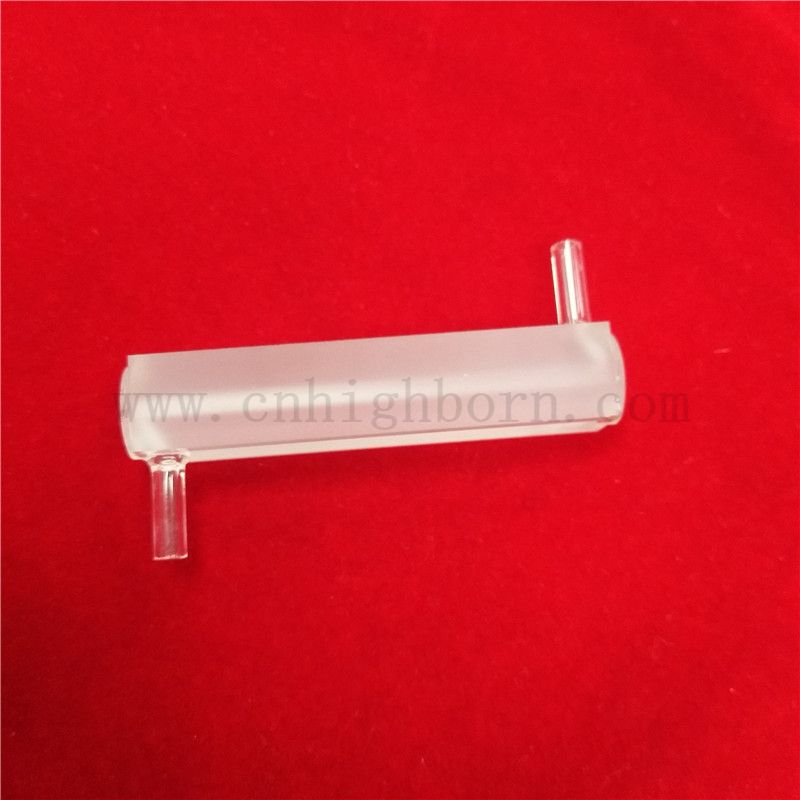 Recherche de laboratoire Hemoglobin Analyzer Labware Sample Cellule UV Quartz Glass Cuvette