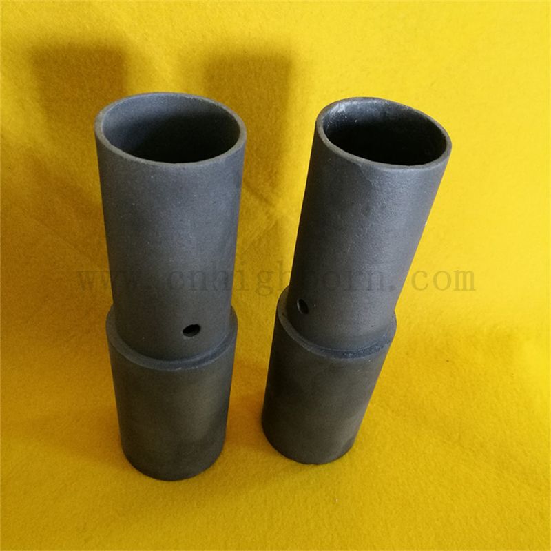 Pièce en céramique de fournaise en céramique de carbure de silicium réfractaire en silicium