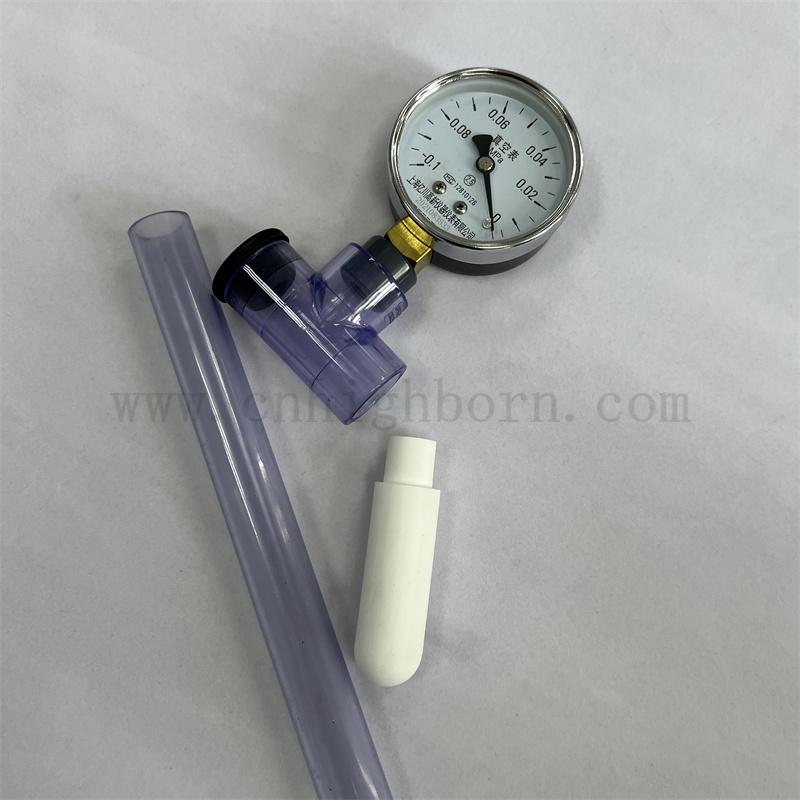 Protection de l'environnement tube de sonde en céramique d'alumine poreuse pour le potentiel de sol tensiomètre