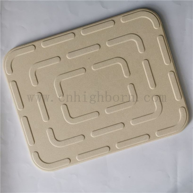 Corderette réfractaire tôle en céramique Pizza Pizza Stone Assiette