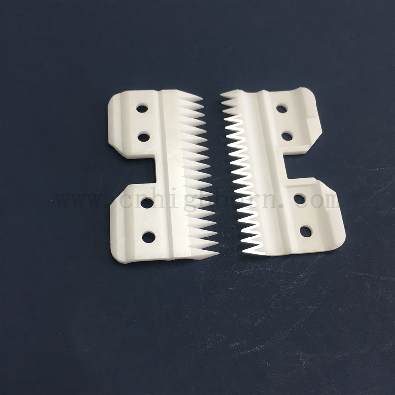 18Teeth Zirconia Ceramic Détachable Animal Hair Trimmer lame