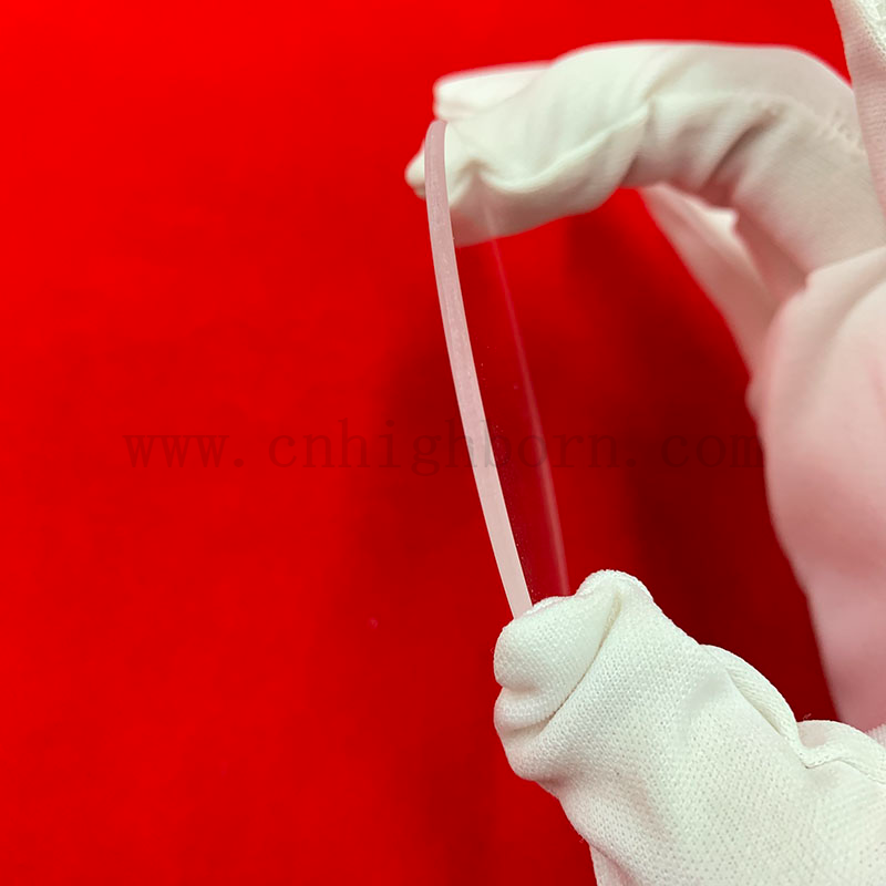 Fenêtre en verre optique BK7 K9 Plaque de plaquette de substrat en verre