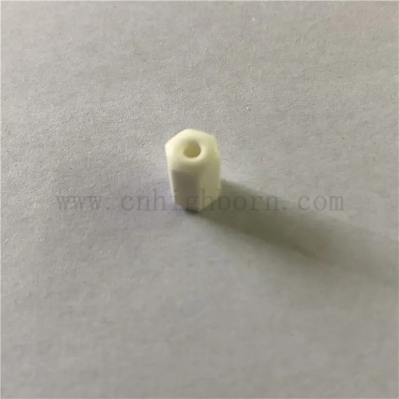 Résistance à l'usure AL2O3 Alumine Guide de fil céramique