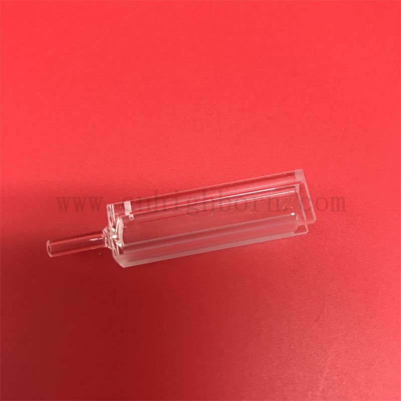 Spectrophotomètre transparent en laboratoire Cuvette Micro Quartz