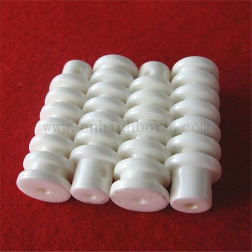 Zircone à grande usure Résistant Polie zircone textile rainuré en céramique Guide de fil Eyelettes