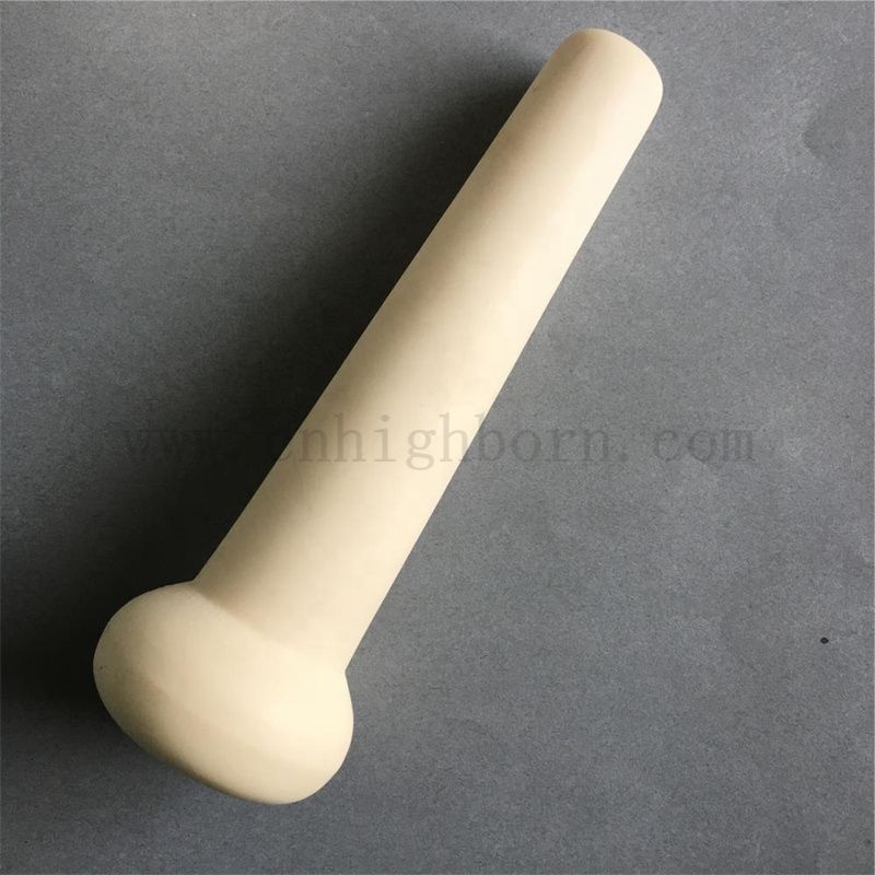 99% AL2O3 Mortier en céramique et pilon d'alumine Bol de broyage en porcelaine et canne pour laboratoire