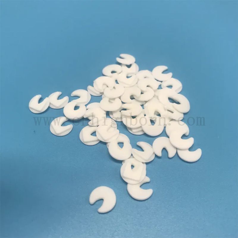 Industrial personnalisé 99% Al2O3 Textile Céramique Pièces d'usure Résistance Alumine