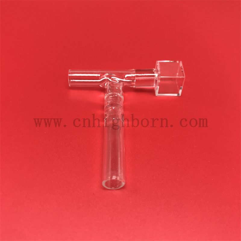 CUVETTE À LA CUVETS DE LAVE DE VERRE SILIQUE PERSMISSION HAUTE