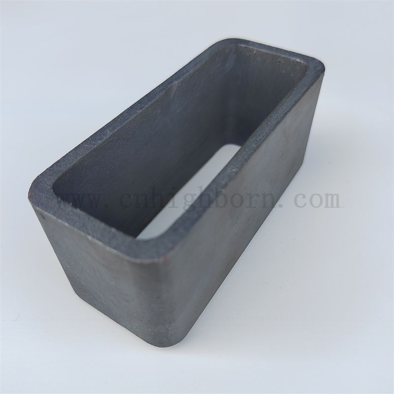 Réaction de l'isolateur fritté en silicium en carbure de carbure d'usure de tube carré de céramique sic résistant