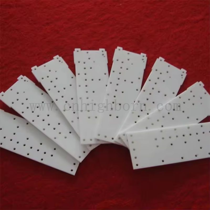 Macor Machinable Glass Ceramic Piece Beau substrat de céramique Macor isolant