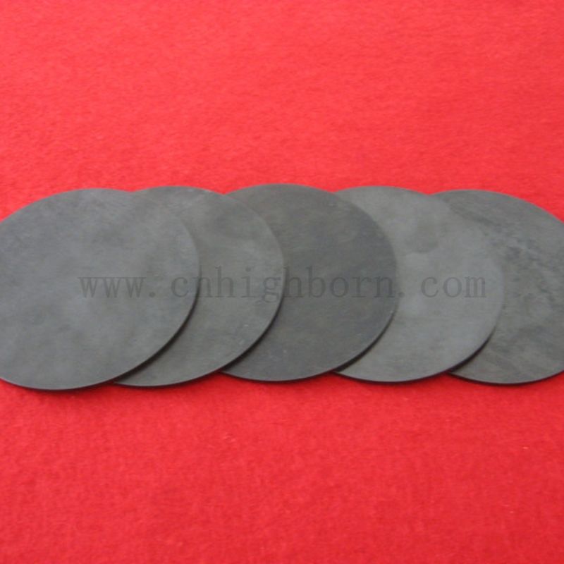 Fiche en céramique stabilisée Black Zro2 stabilisée Yttria personnalisée