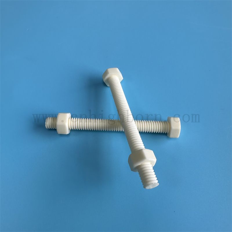 Boulon et &eacute;crou &agrave; vis en c&eacute;ramique