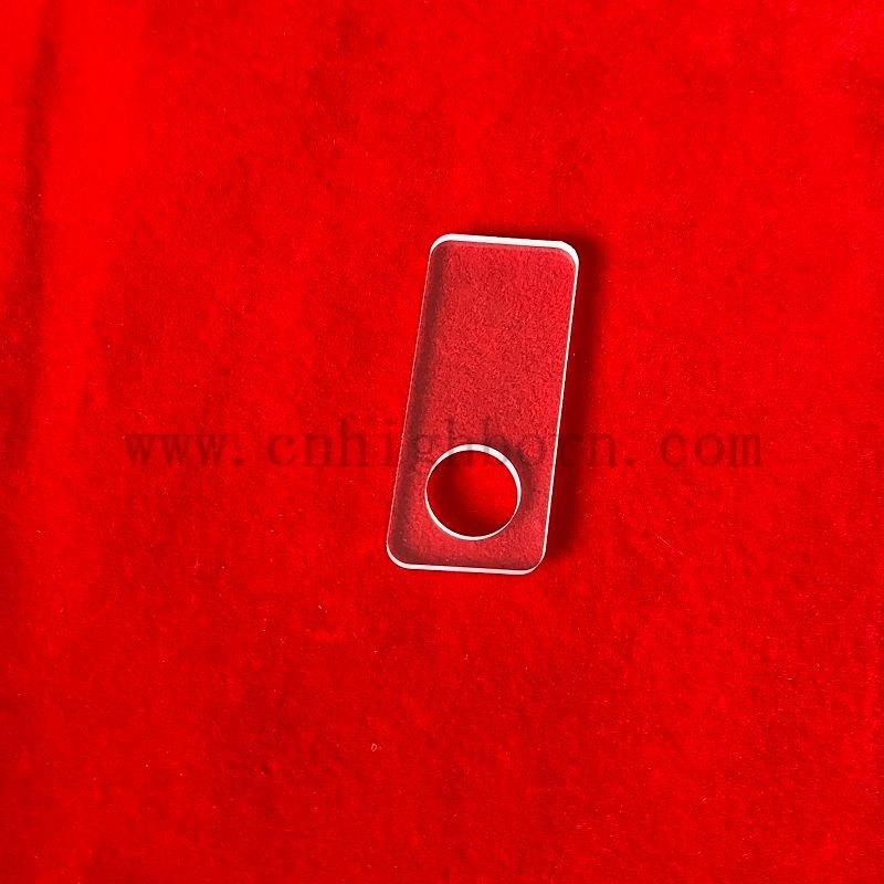 Feuille de silice &agrave; trou rond