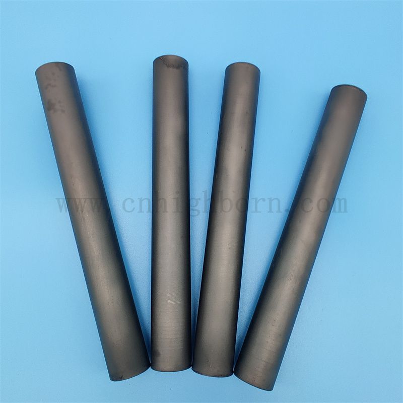 Usure de résistance SIC Pipe de silicium en carbure de carbure de carbure 