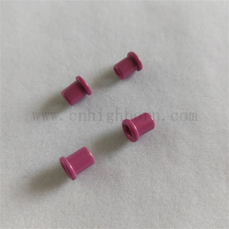 Textile Céramique Eyelet Rose Alumine Guide en céramique Pièces de fils