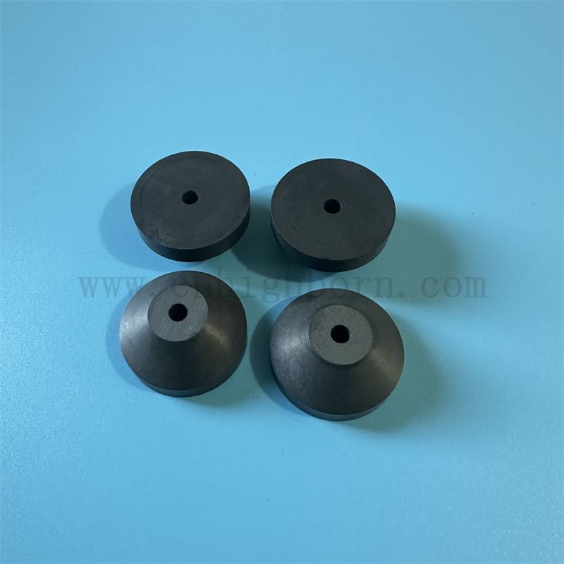 Isolateur de bore carbure de sable irrégulier Buzle de sable de sable de buisson en céramique B4C personnalisé