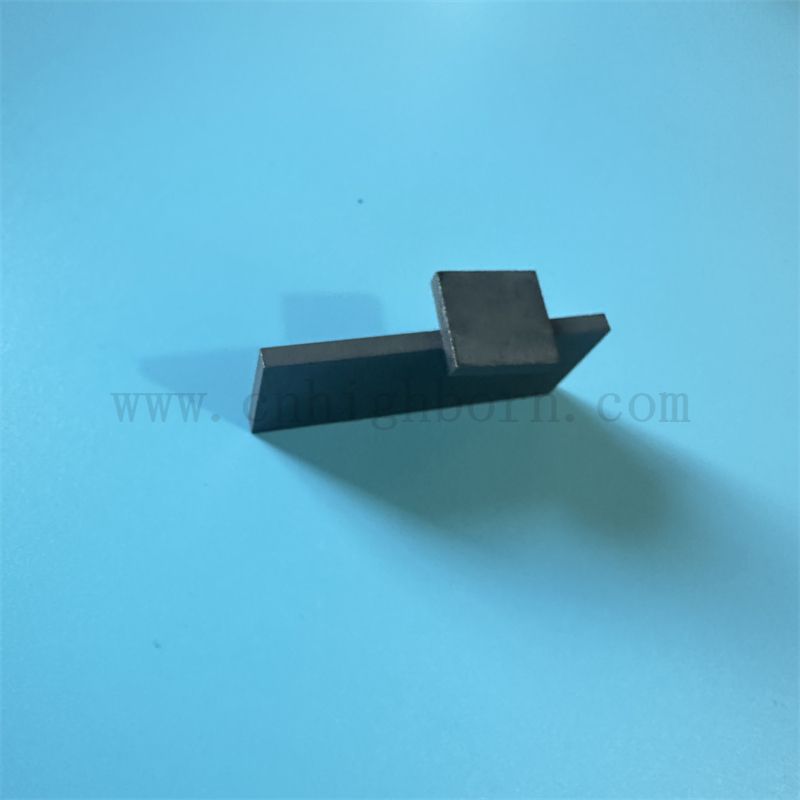 Planche de carbure de bore à haute dureté personnalisée B4C Plate de protection en céramique