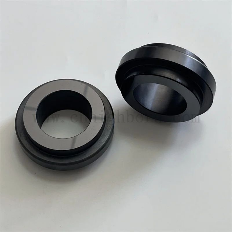 Joint mécanique en carbure de silicium de taille personnalisée, pièce de joint mécanique, anneau SIC pour pompe à eaux usées submersible