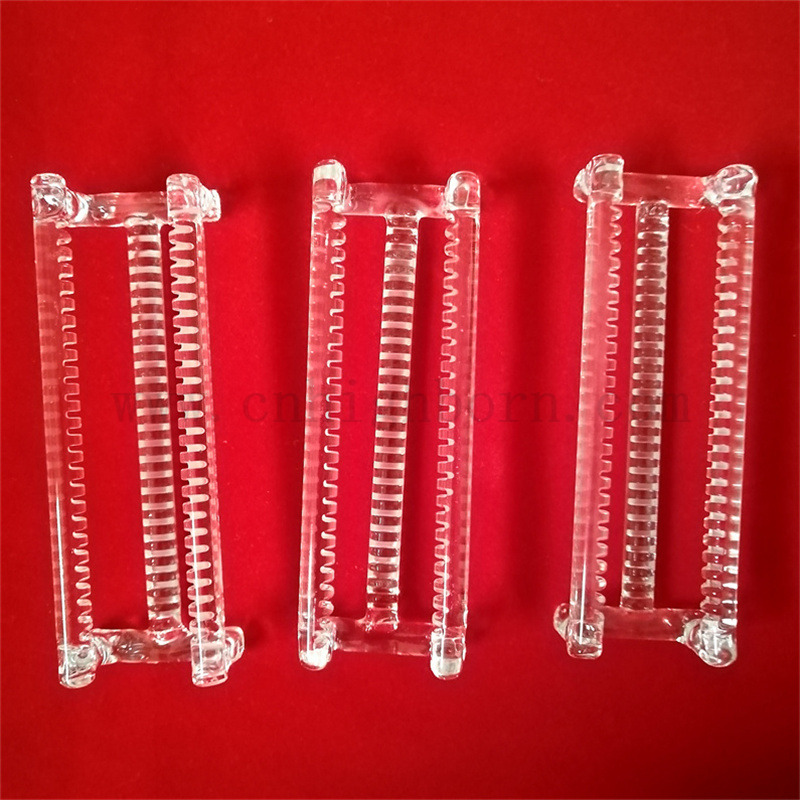 Instrument de quartz transparent en verre de quartz.