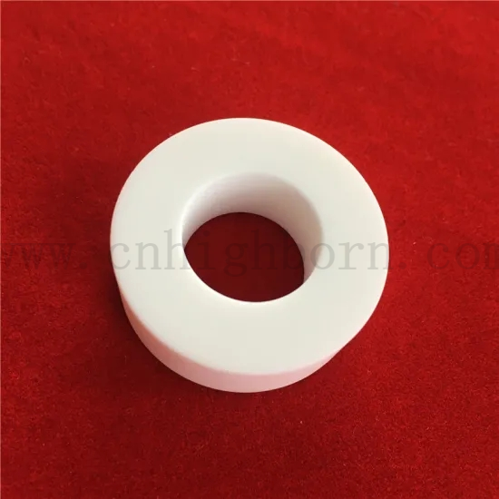 Anneau en céramique en verre machinable Macor non magnétique