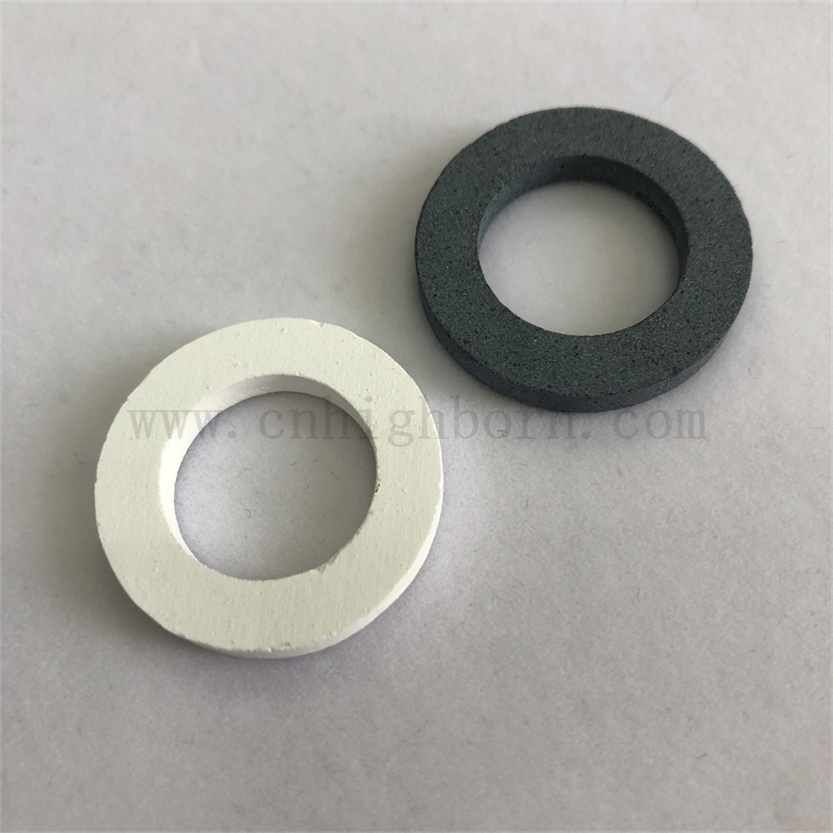 Porosité Disque d'arôme d'anneau en céramique poreux personnalisé pour la volatilisation des huiles essentielles