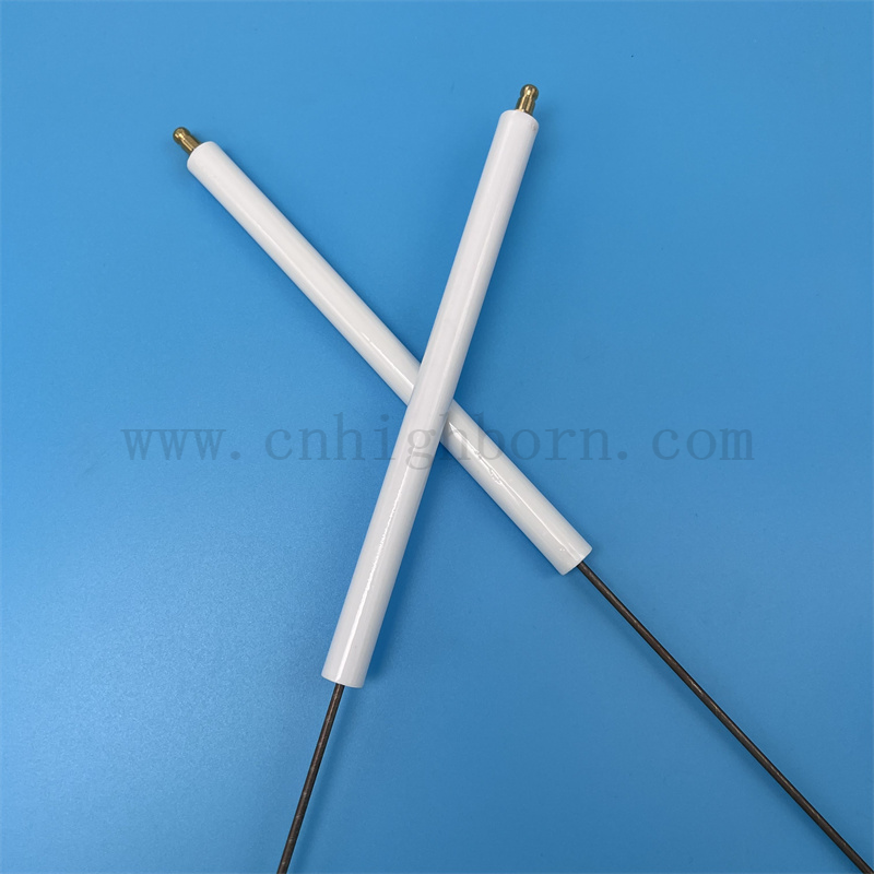 95 Alumine Ignit Ignitation Coupie à gaz Plaped Poêle AL2O3 ALLINGE DE CERAMIQUE