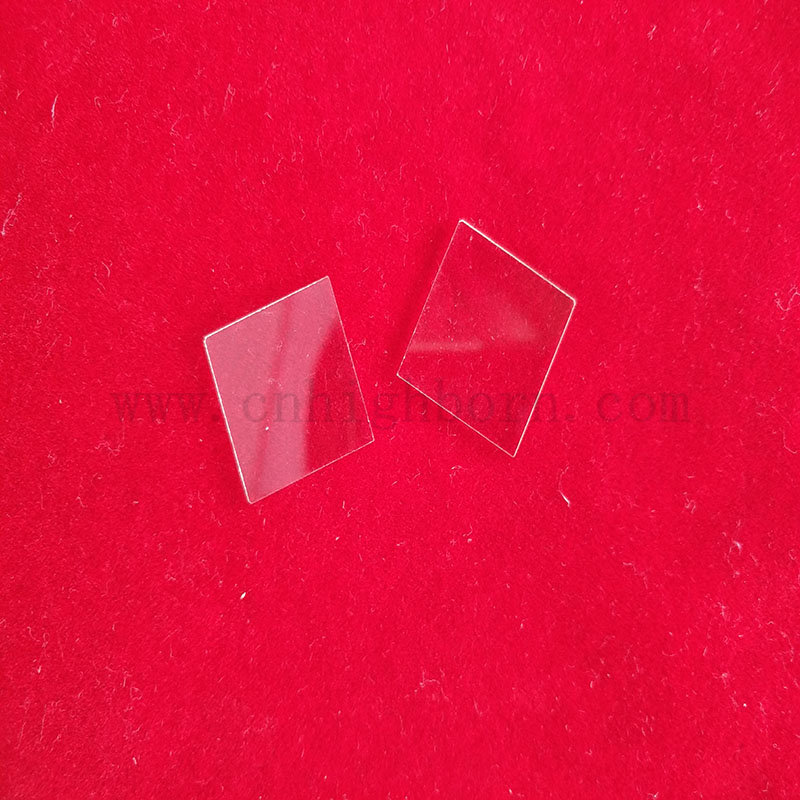 1 à 10 mm d'épaisseur carrée carrée en verre transparent plaque en verre pour la lampe de chauffage