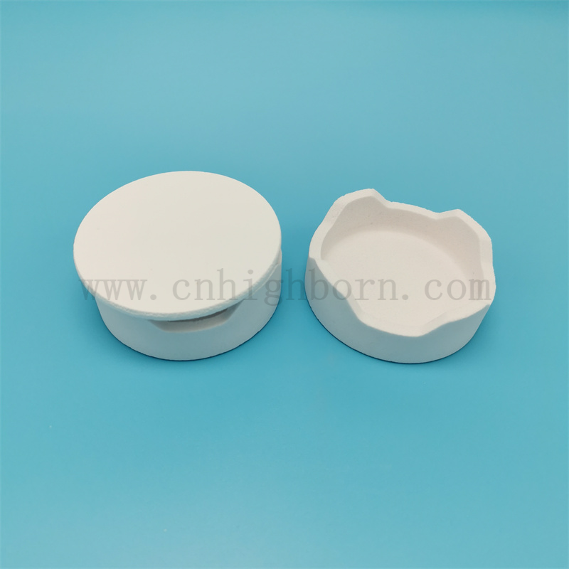 Mullite Sagger Ceramic Crucible Dental Mingering Tray for Zirconia Dental Lab
