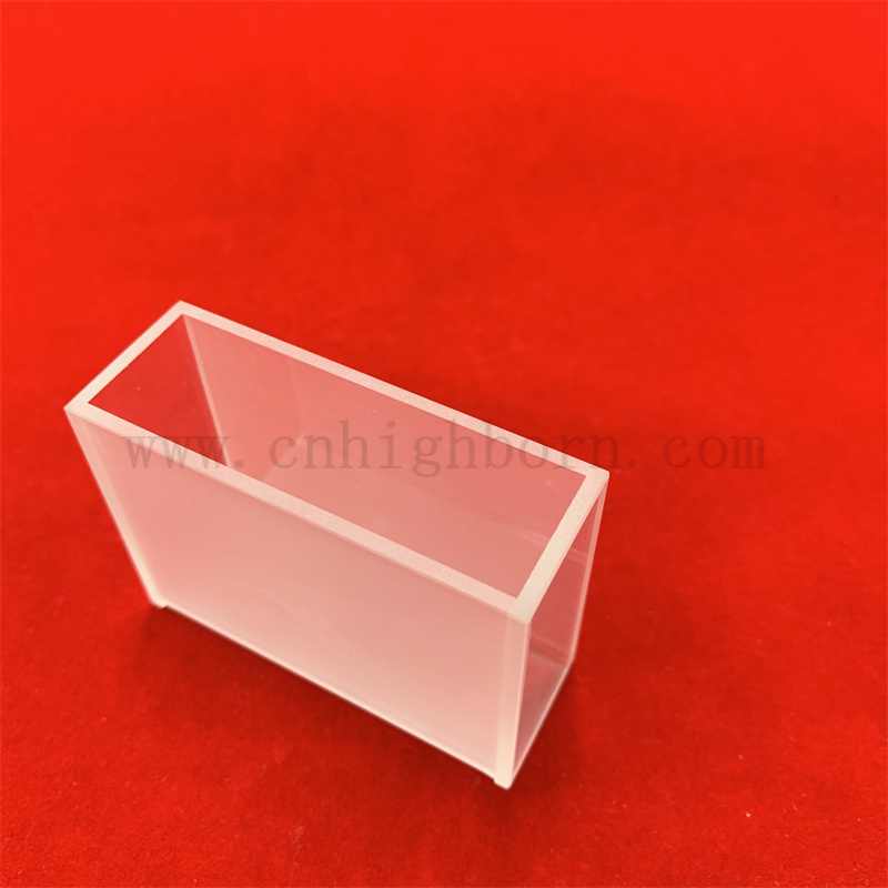 Ustensiles de laboratoire Grande cellule 28,4 ml CUVETTES VERNES transparentes CUVETTE DE HAUTE PRÉCISION CUVET