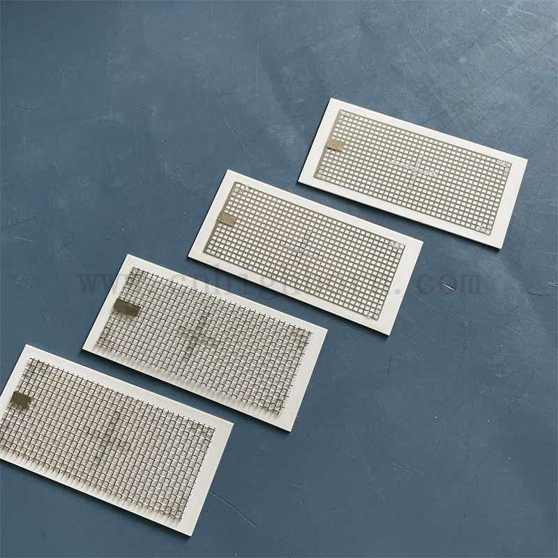 Plaque d'ozone en céramique en maille en acier inoxydable 5g / h pour générateur d'ozone dans les purificateurs d'air
