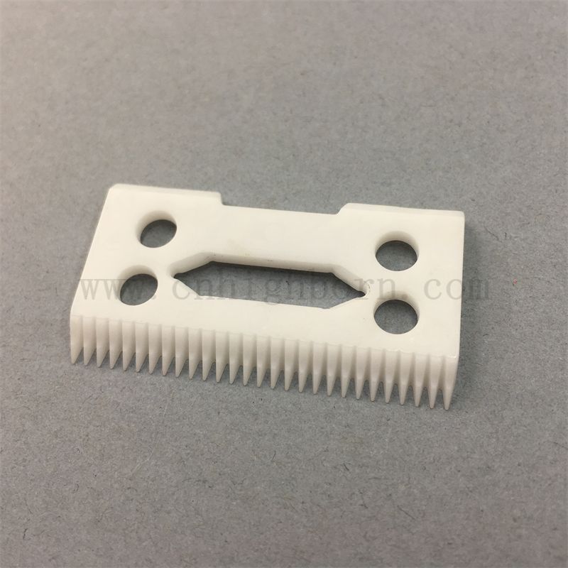 Nettoyage facile Zirconia Zro2 Ceramic Hair Clipper Blade pour senior