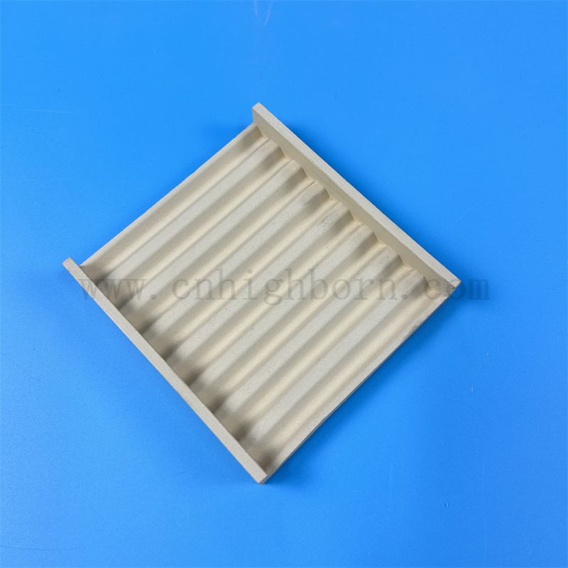 Fournace de frittage à haute température Zircone Crucible Zirconia Bac de frittage