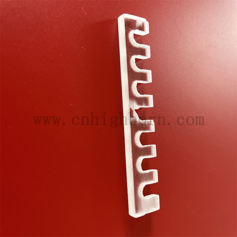 Feuille de silice rectangulaire