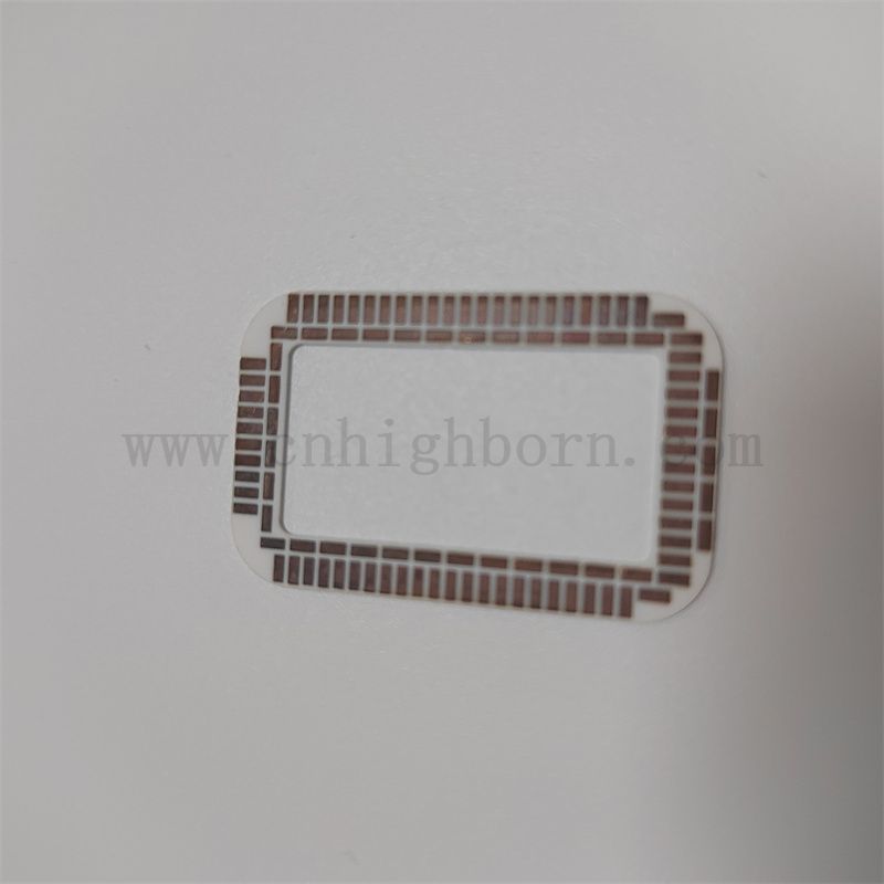 SUBSTRAT DE LA FEUILLE DE CÉRAMIQUE ALUMIQUE 96% personnalisée